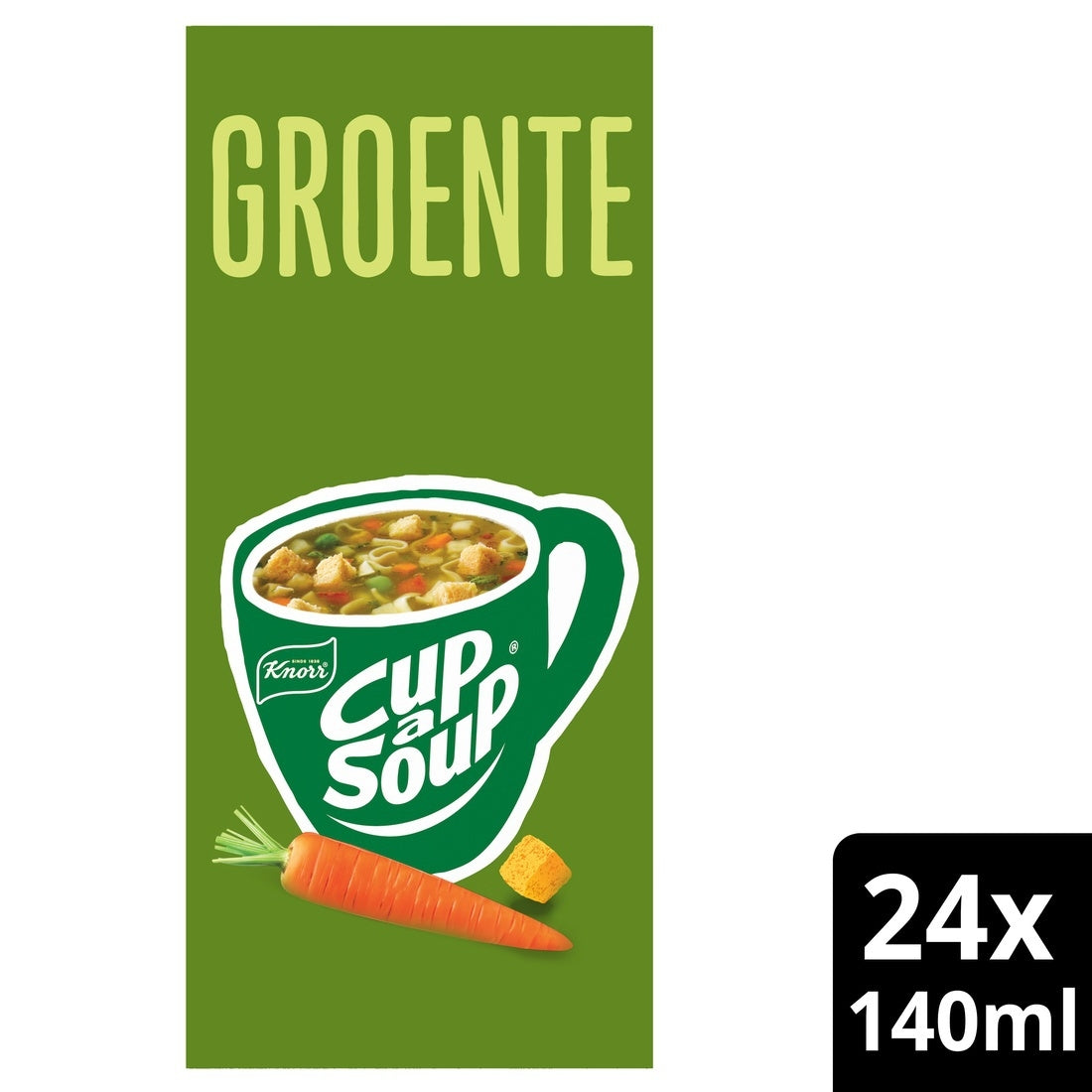 Knorr - Cup a soup groente 140ml | 4 stuks