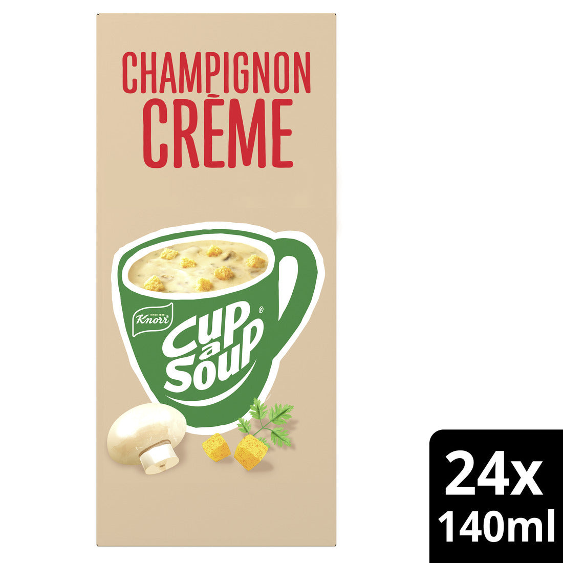 Knorr - Cup a soup champignon creme 140ml