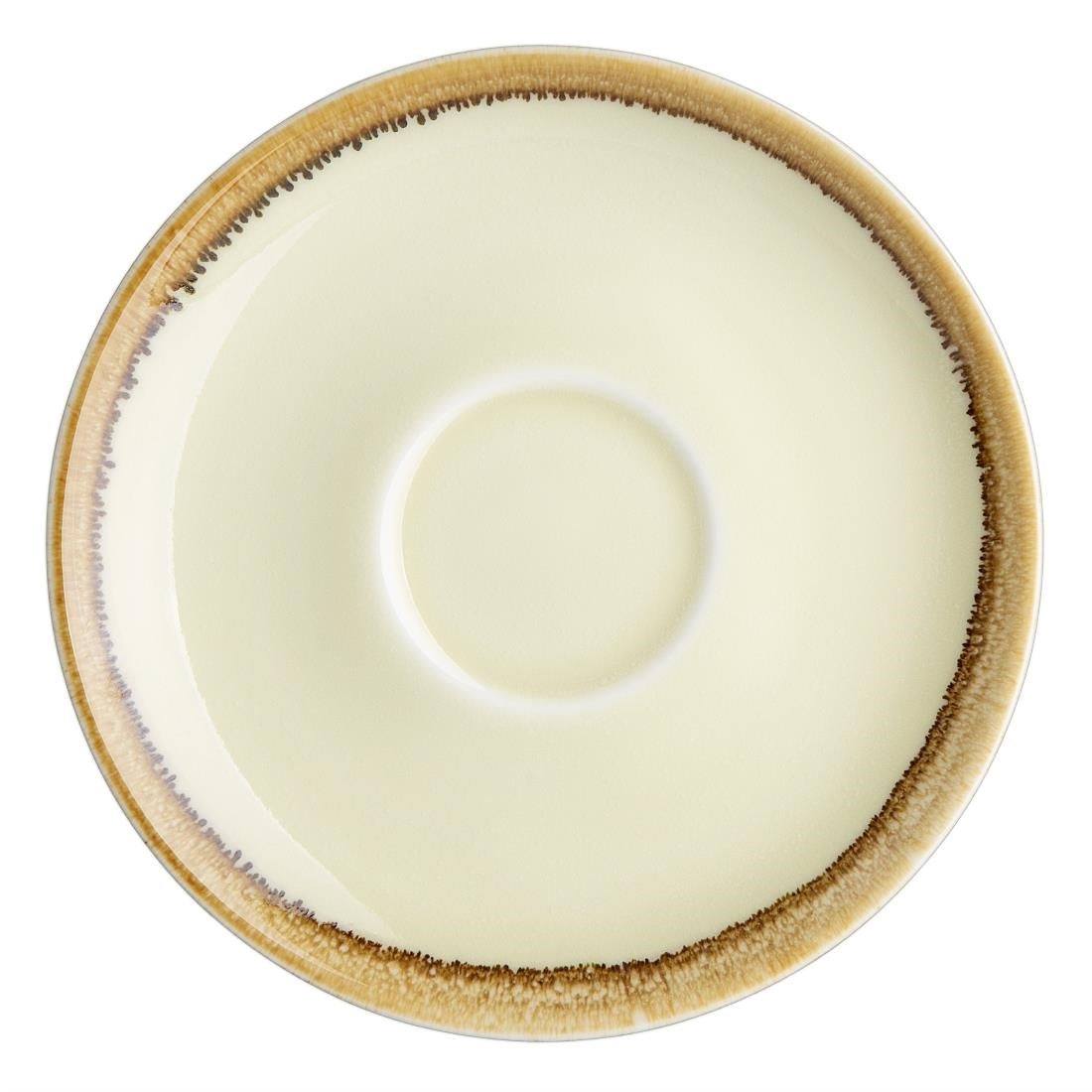 Olympia - Soucoupe à cappuccino four 16cm 6 pièces sable