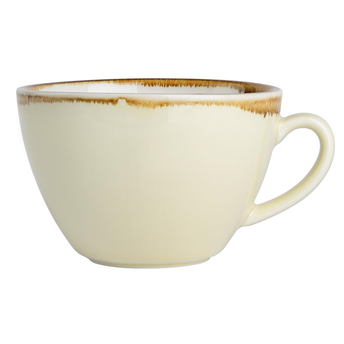 Olympia - Cappuccinokopje kiln 340ml 6 stuks zandst
