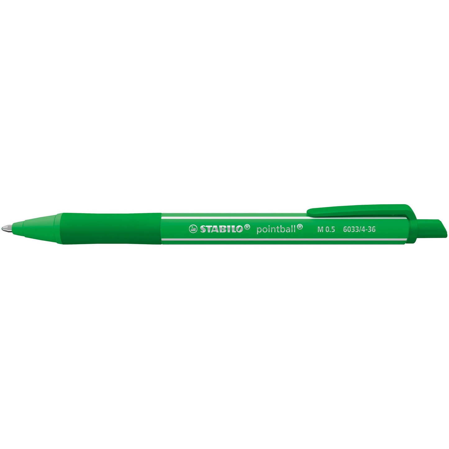 Stabilo - Balpen pointball colorful groen | 10 stuks