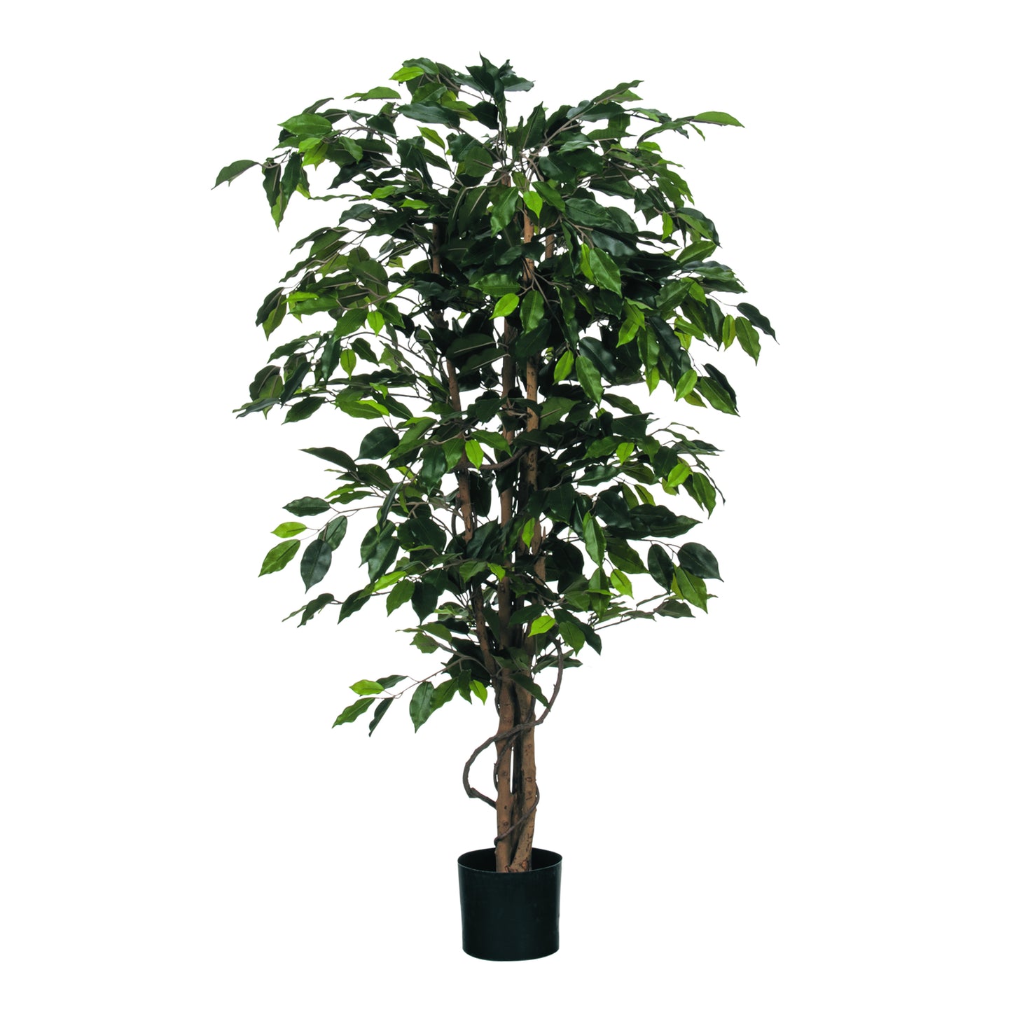 Mica Decorations - Kunstplant mica ficus groen in pot