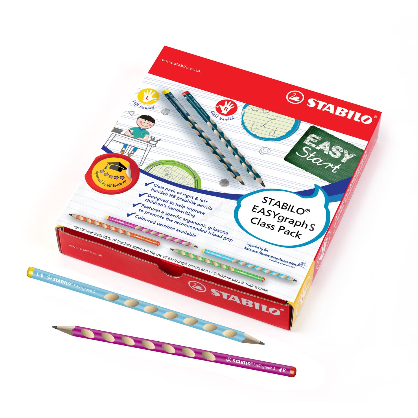 Stabilo - Potlood easygraph 325 hb 48st