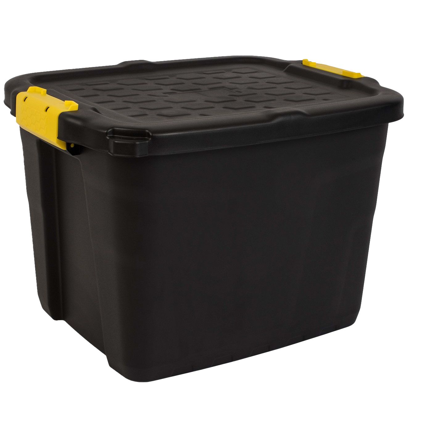 Fellowes - Opbergbox bankers box 42l met hndgr robuust zwart | 5 stuks