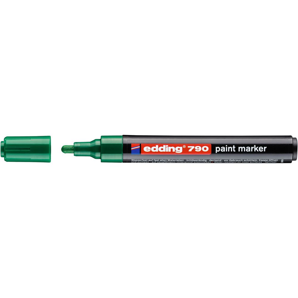Edding - Paintmarker 790 alcoholbasis 2-3mm groen | 10 stuks