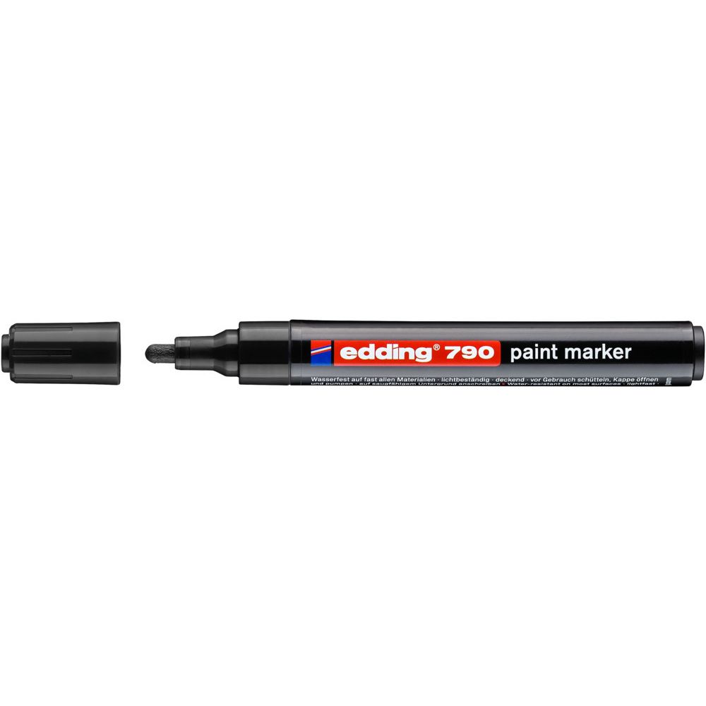 Edding - Paintmarker 790 alcoholbasis 2-3mm zwart
