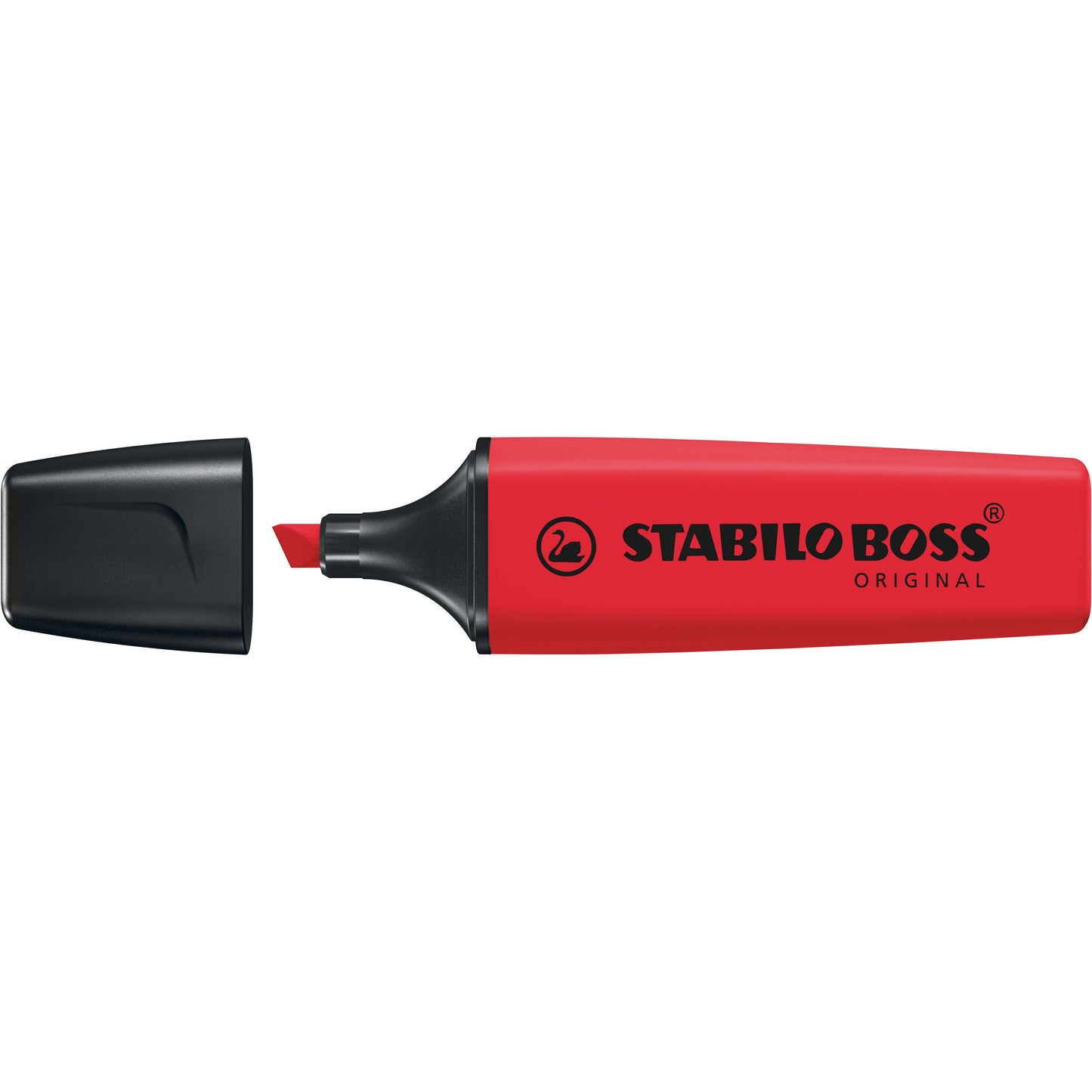 Stabilo - Markeerstift boss 70/48 echt rood | 10 stuks