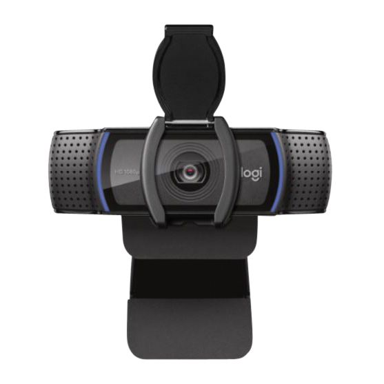 Logitech - Webcam c920s hd pro zwart