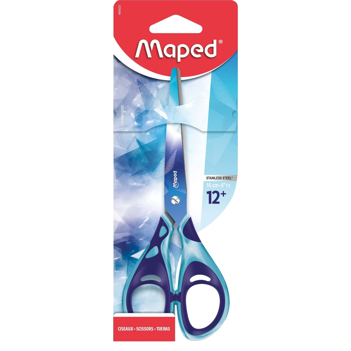Maped - Schaar arctic vibes 16cm blauw
