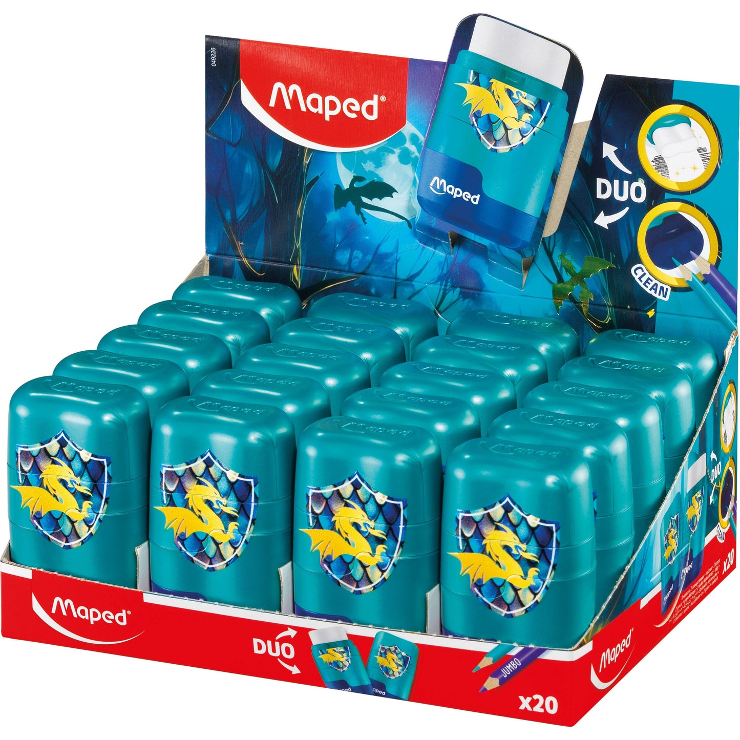 Maped - Puntenslijper connect dragon bl
