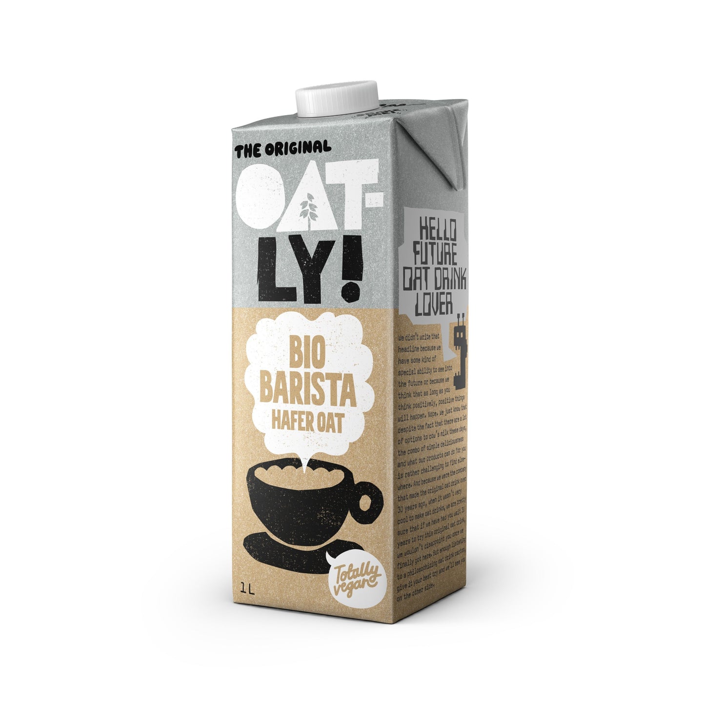 Oatly - Haverdrank bio barista 1 liter | 6 stuks