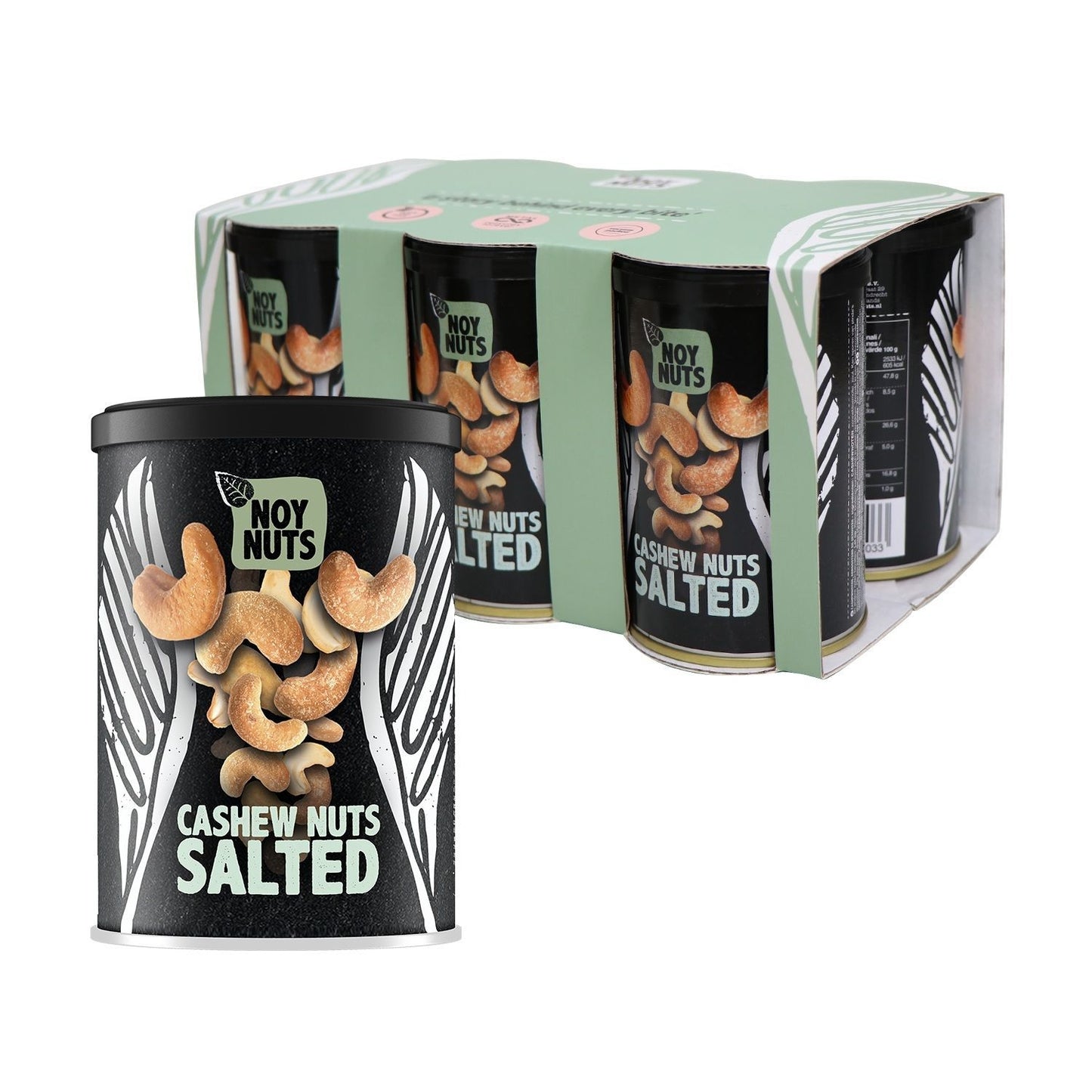 NoyNuts - Cashewnoten salted blik 150g