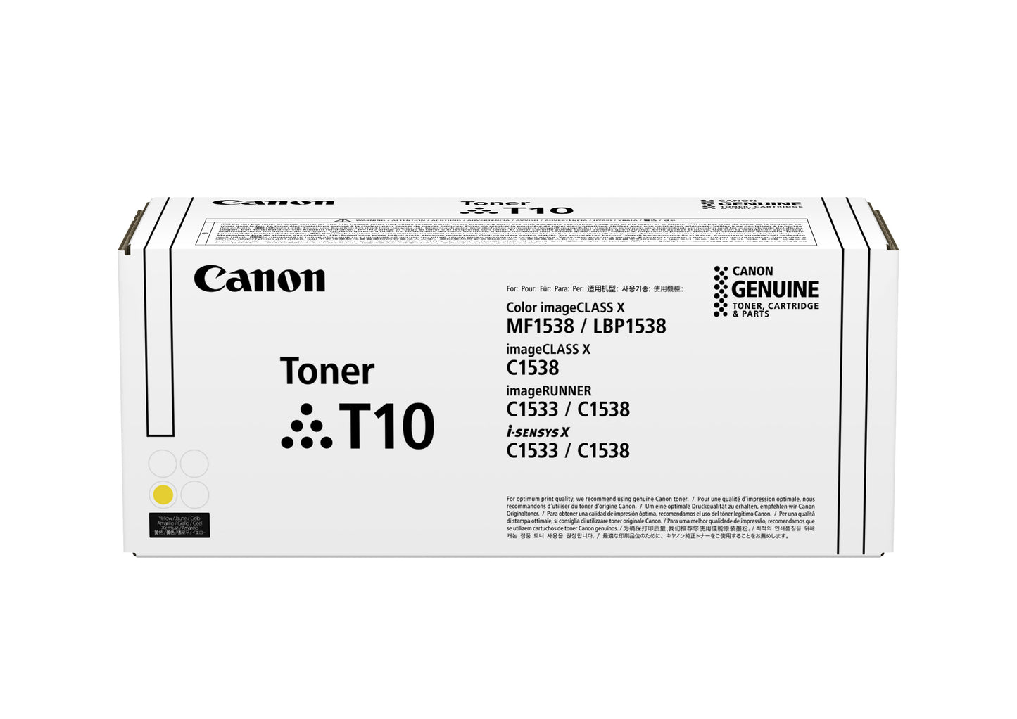 Canon - Tonercartridge t10 geel