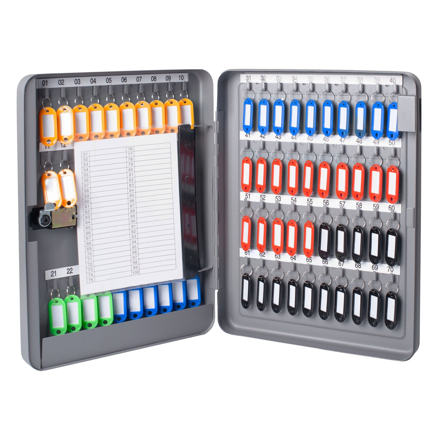 Pavo - Sleutelkast basic met cijferslot 75 haken