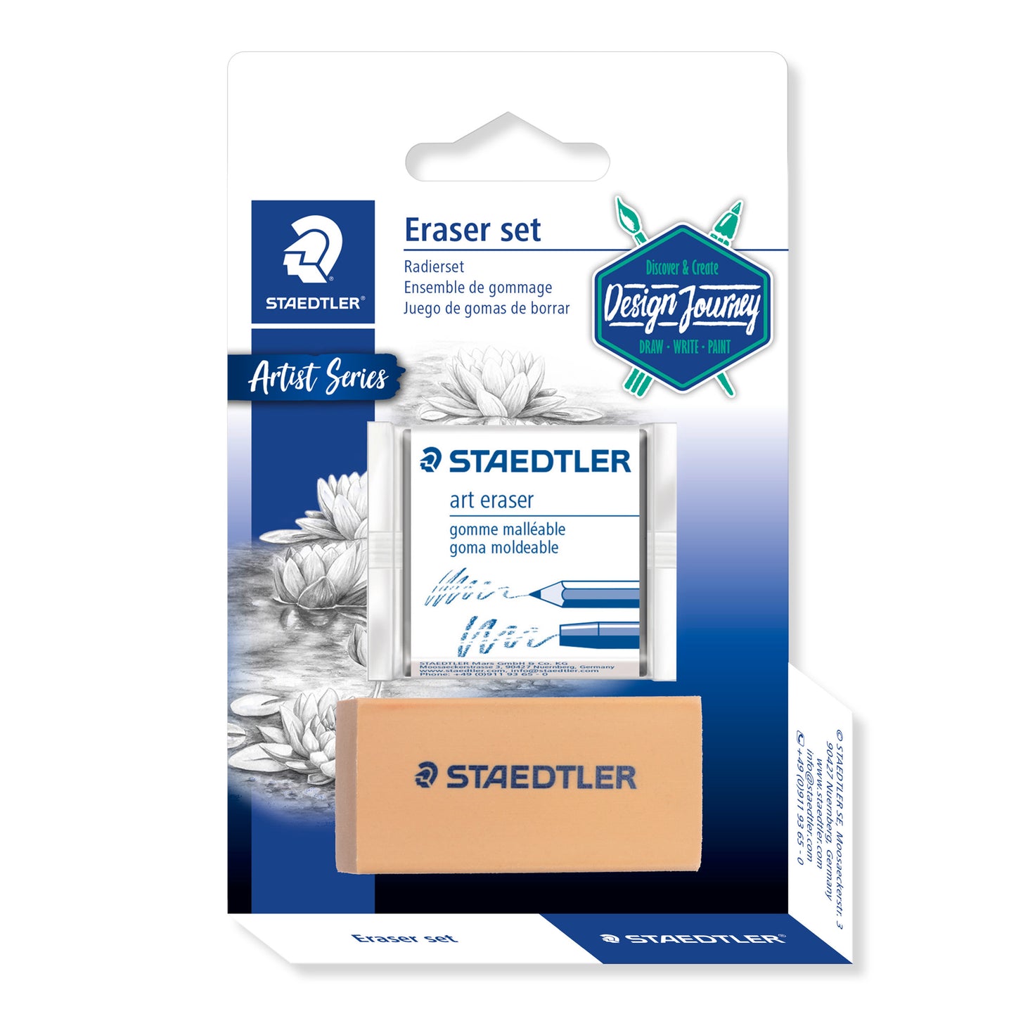 Staedtler - Gum design journey set à 2 stuks