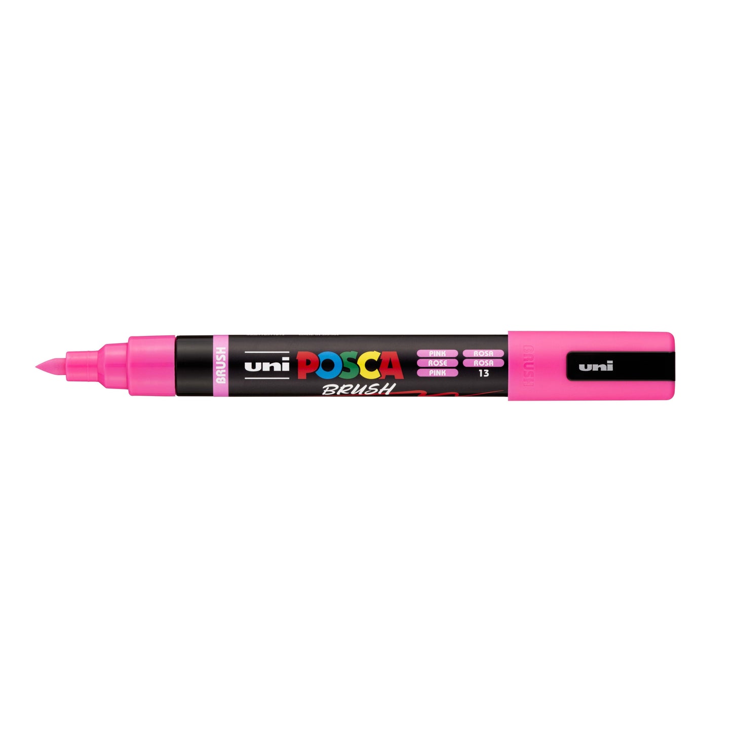 Posca - Paintmarker uni pc-5br brushpunt m roze