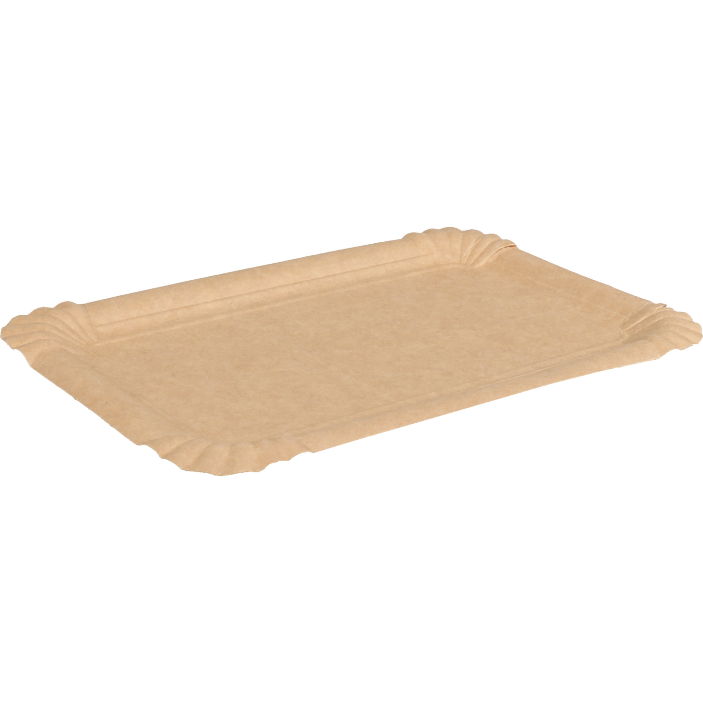 Klika - Schaal | karton | rechthoekig | 200x130x9mm | bruin | 1400 stuks