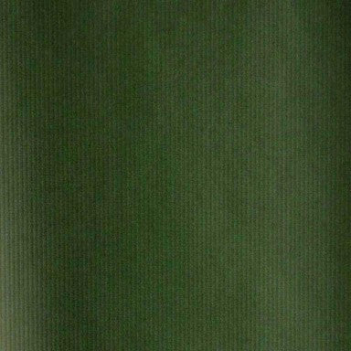Klika - Cadeaupapier Geschenkpapier Green on brown ribbed 50 cm