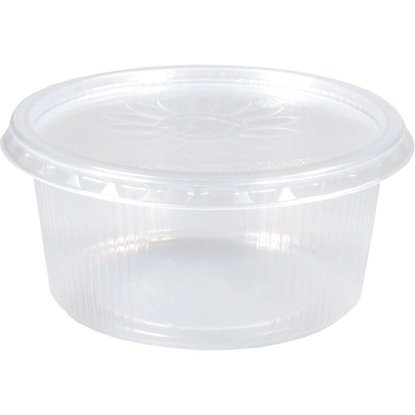 Neutral - Bak | PP | 250ml | Ø101mm | incl. Deksel | 50mm | transparant | 250 stuks