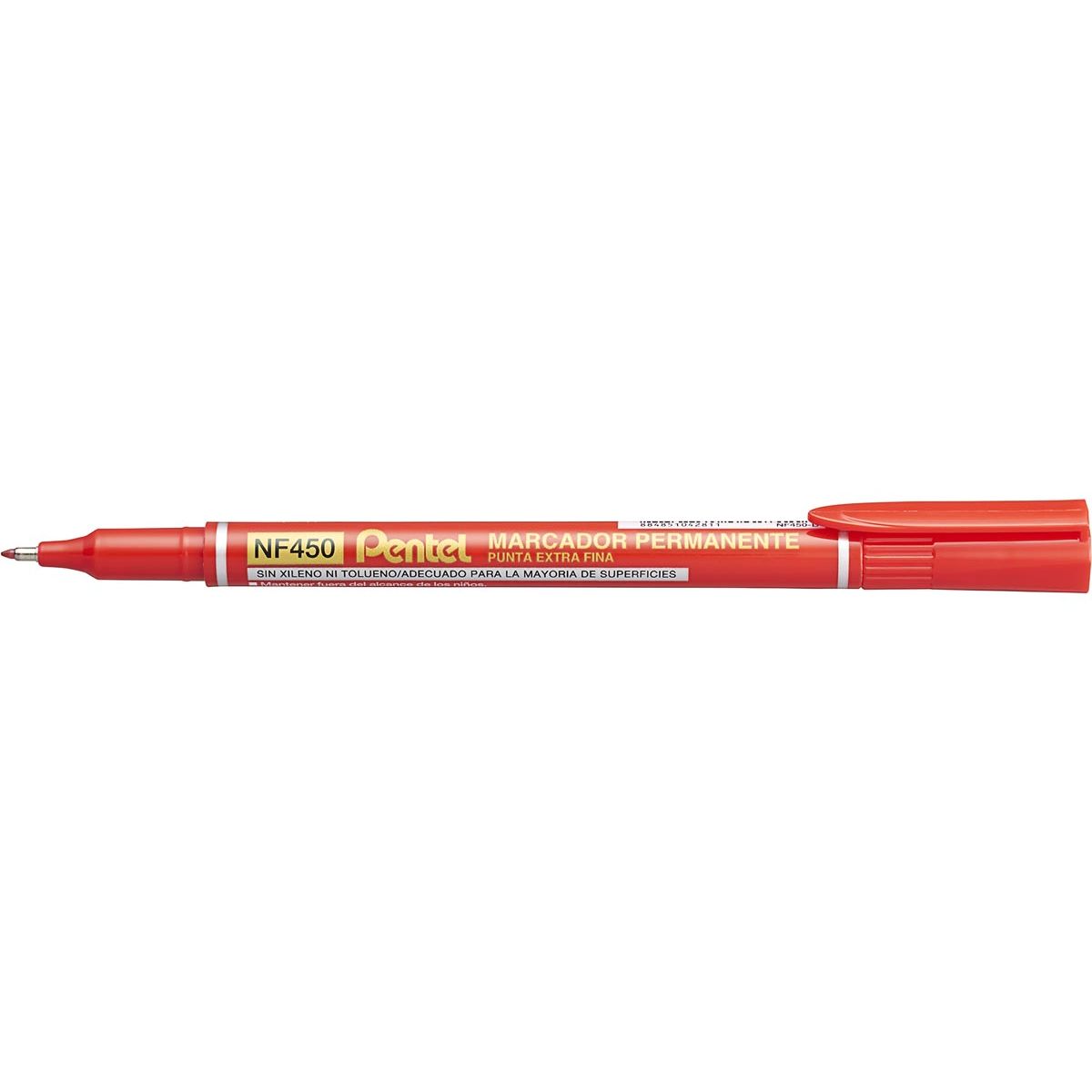 Pentel - Permanentmarker NF450-B, rot