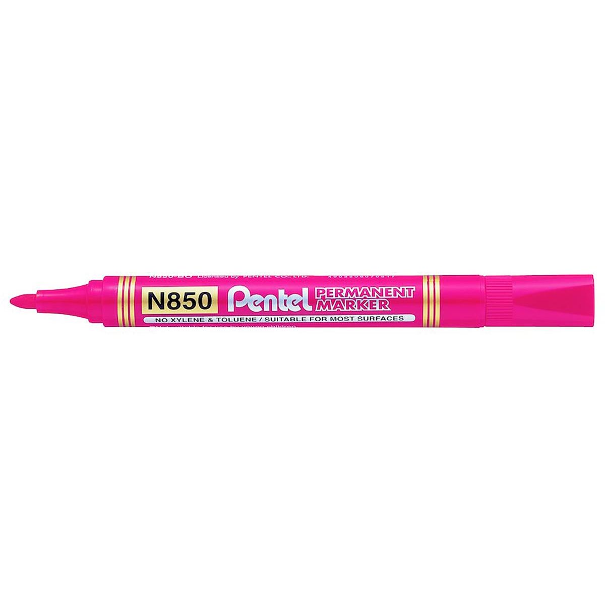 Pentel - Permanentmarker N850-B, rot