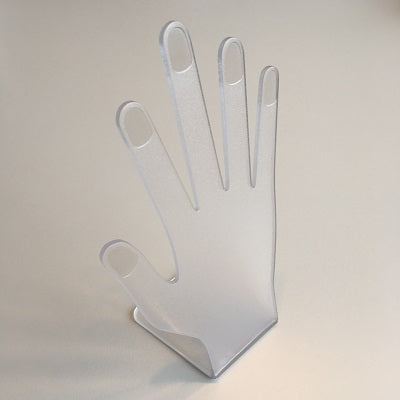 Klika - Présentation collier main givrée