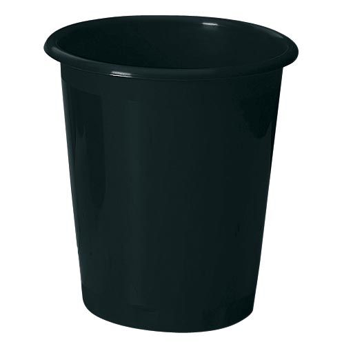 Durable - Corbeille à papier Basic, noire