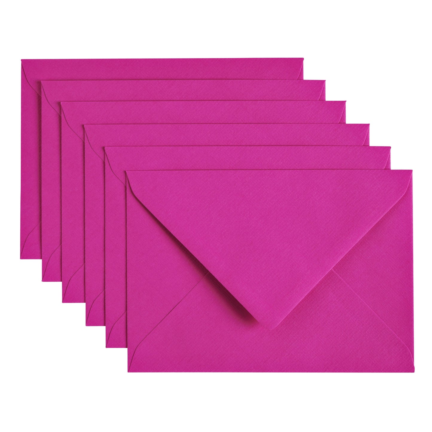 Papicolor - Envelop C6 114x162mm felroze pak à 6 stuks