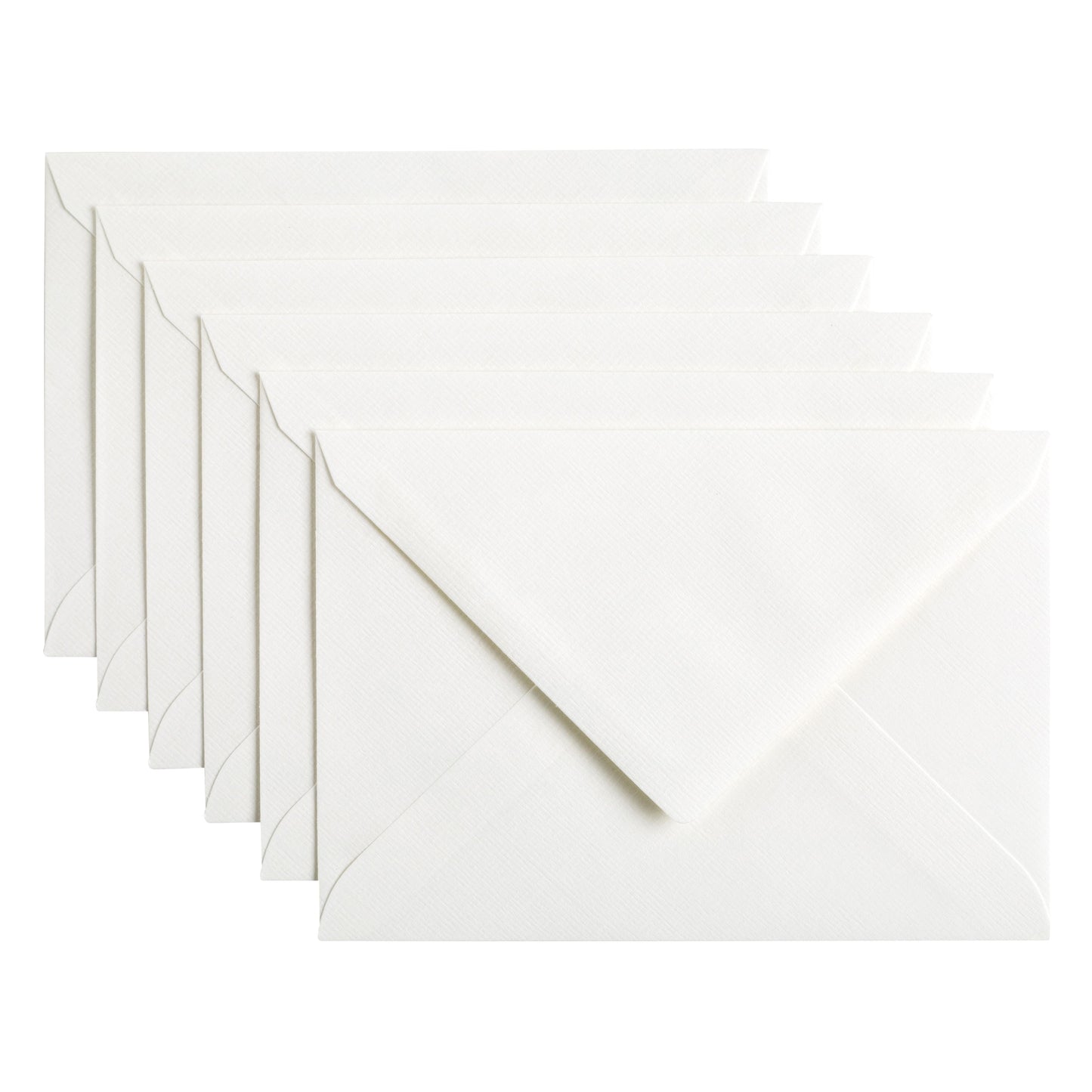 Papicolor - Enveloppe C6 114x162mm blanc brillant pack de 6 pièces