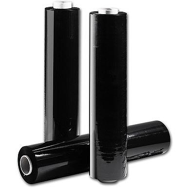 Klika - Palletfolie, ft 50 cm x 300 m, 20 mu, doos van 6 stuks, zwart