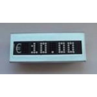 Klika - Bordure CHROME pour module de prix 10 pièces