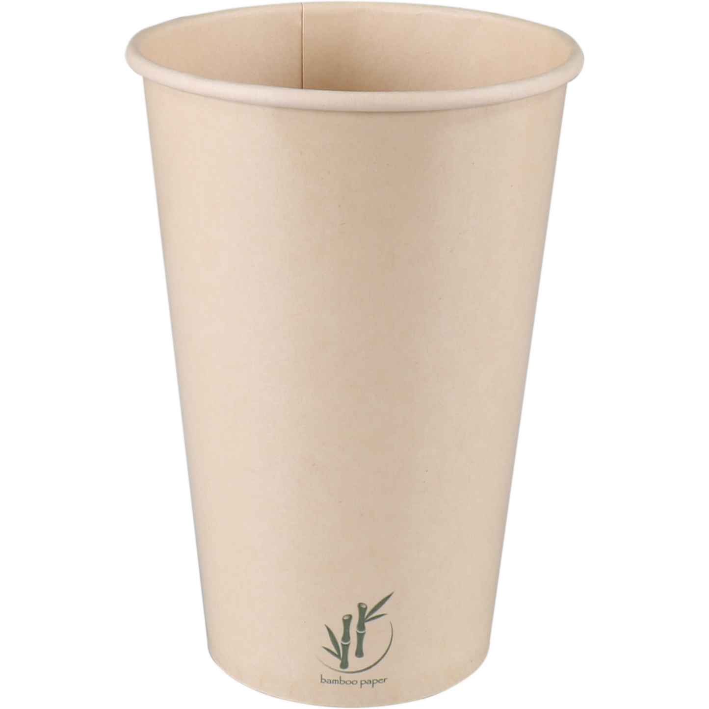 Depa - | Milkshakebeker | Bamboepapier + PE | 400ml | 16oz | Ø90mm | lichtbruin | 1000 stuks