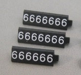 Klika - Compact Mini schwarz/weiß 6 20 Stk