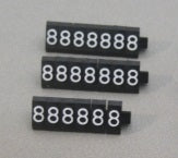 Klika - Compact Mini schwarz/weiß 8 20 Stk