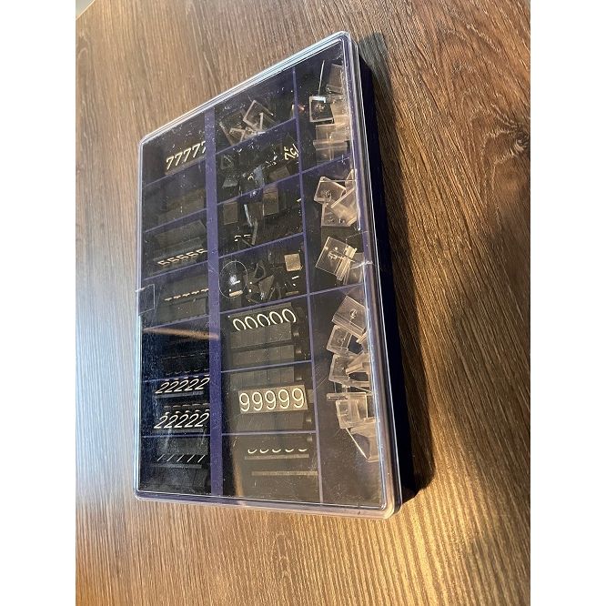 Klika - Cassette de prix Compact Maxi 1315 noir et blanc