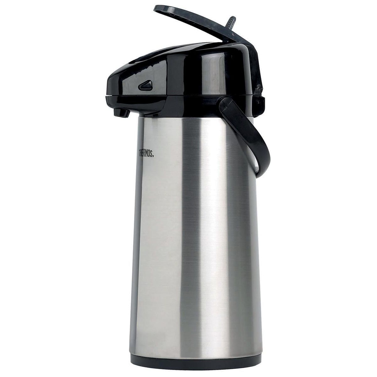 Thermos - isoleerkan met pomp, inox
