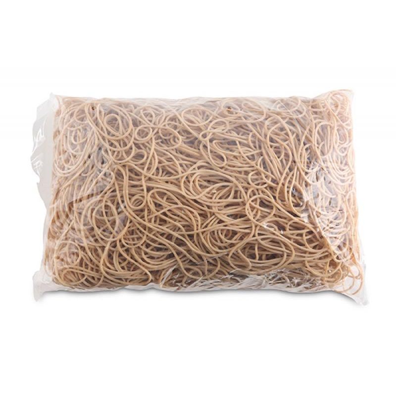 OFFICE products - elastieken breedte 1,5 mm, lengte 100 mm, zak van 1 kg