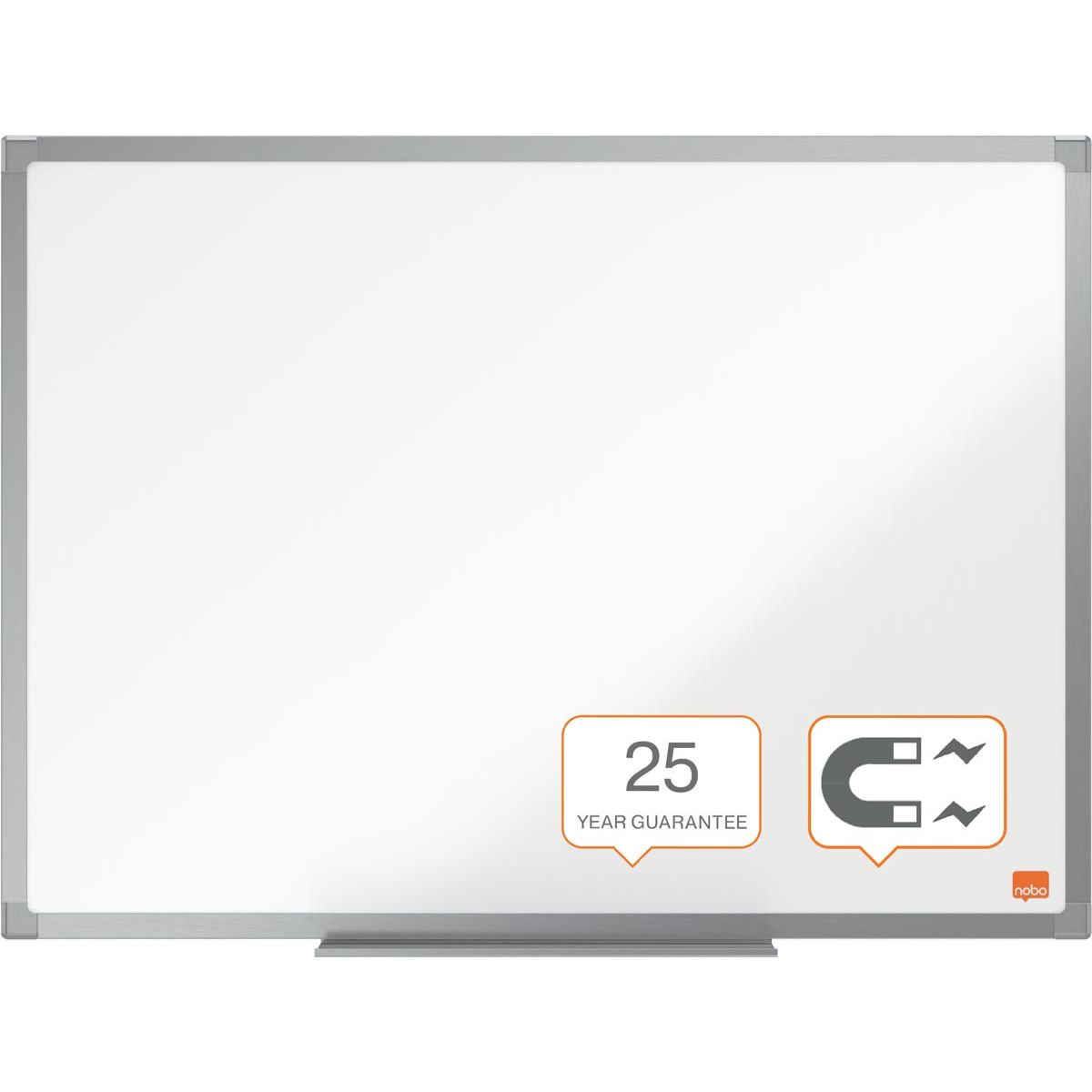 Nobo - Essence whiteboard, emaille, magnetisch, 60 x 45 cm