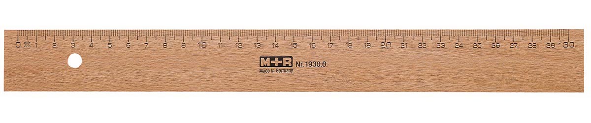 M+R - Holzlatte 30 cm