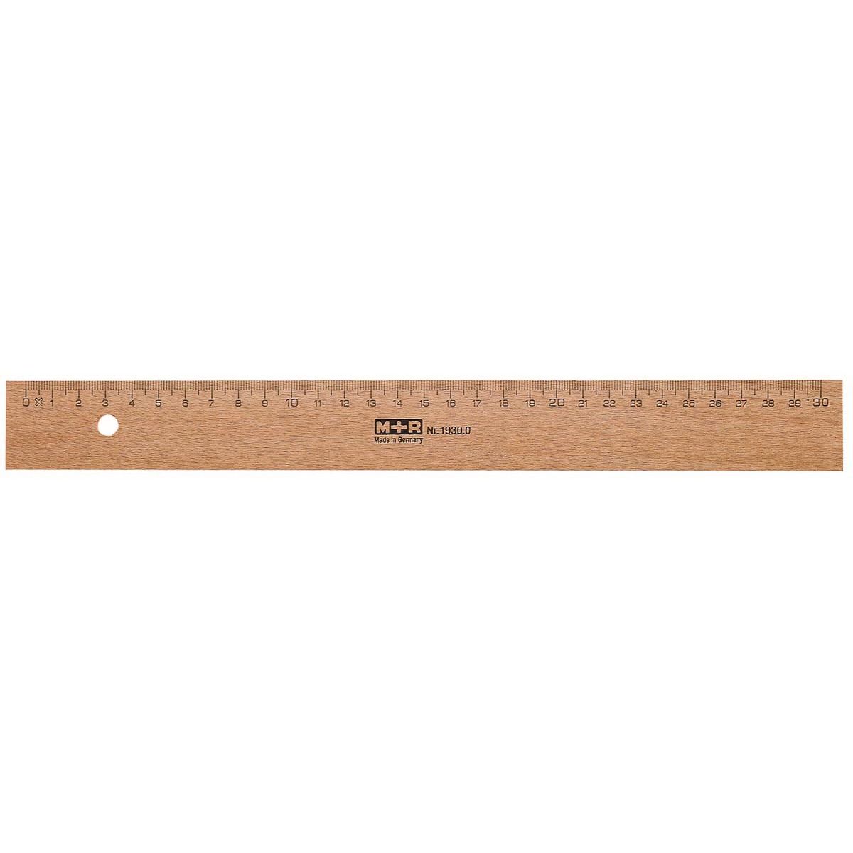 M+R - lat uit hout 30 cm