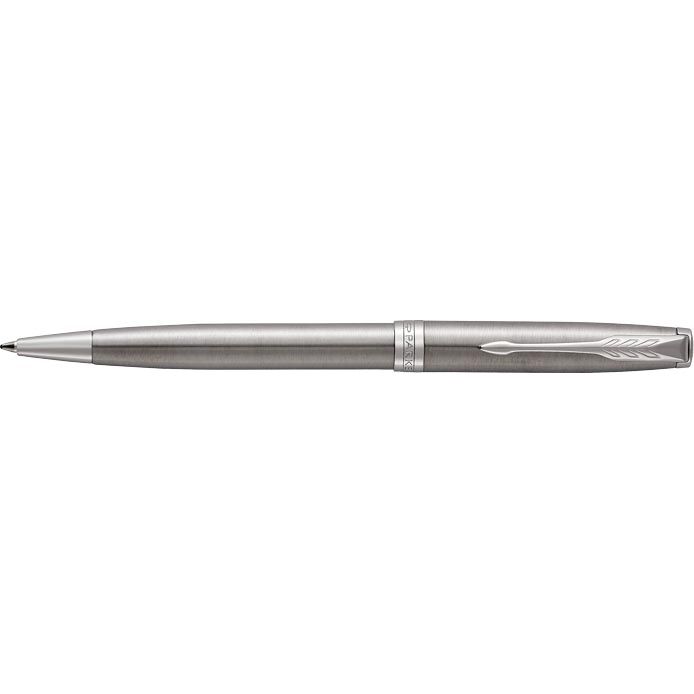 Parker - Stylo bille Sonnet acier inoxydable CT moyen