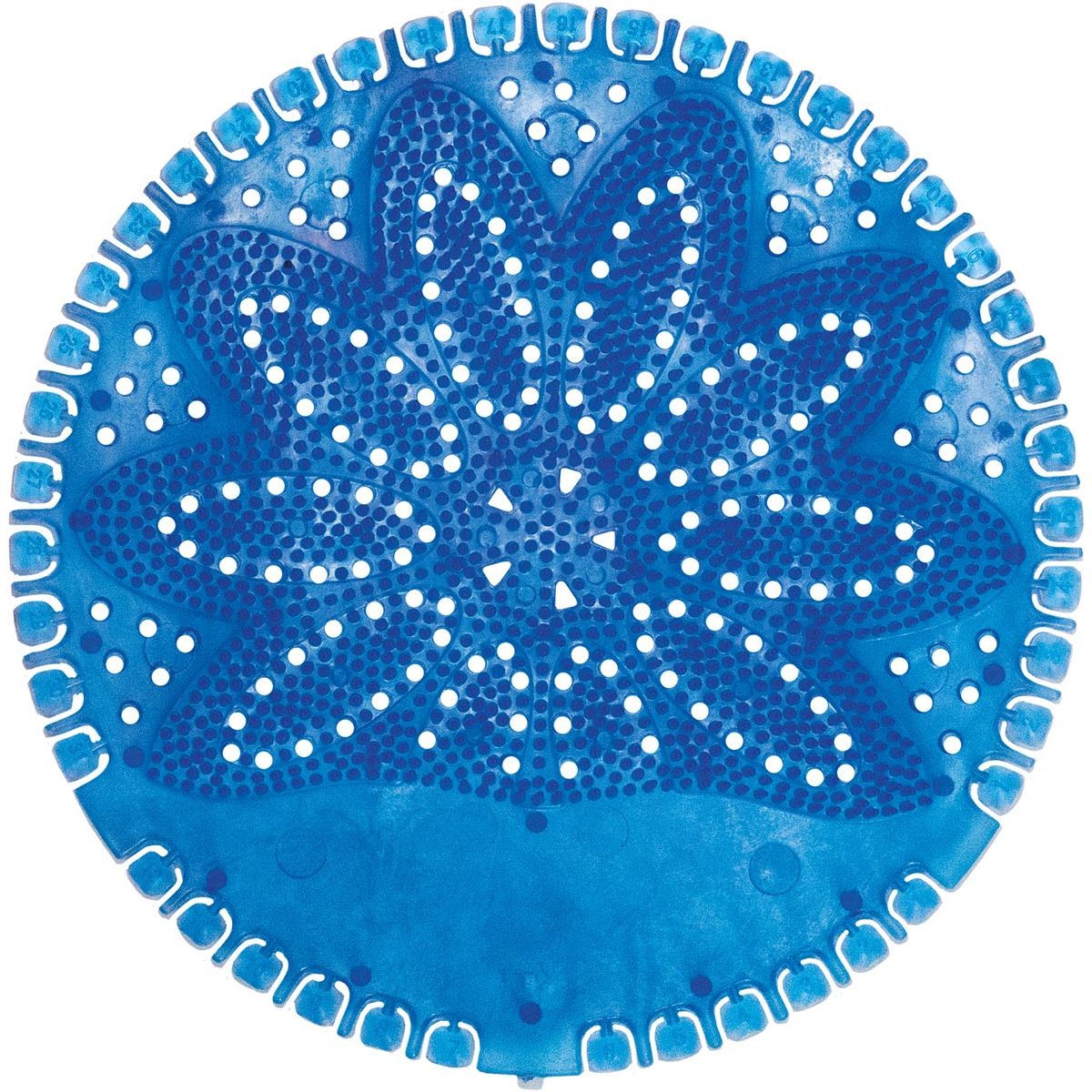 Zonder merk - VividAir urinoirmat, Ocean Breeze, blauw, doos van 12 stuks