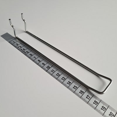 Klika - Boardhaak dubbel 180 mm 3.0mm 25/30mm