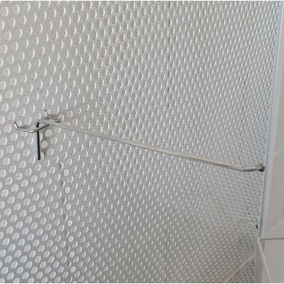 Klika - Bretthaken einzeln 200 mm 3,4 mm breit 30 mm