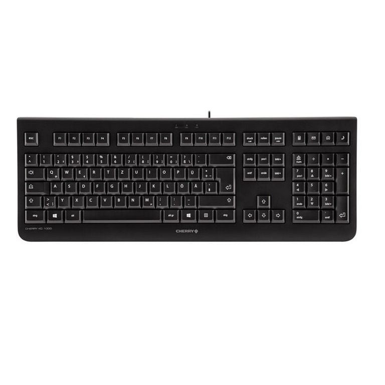 CHERRY - KC 1000 toetsenbord Kantoor USB QWERTY Spaans Zwart
