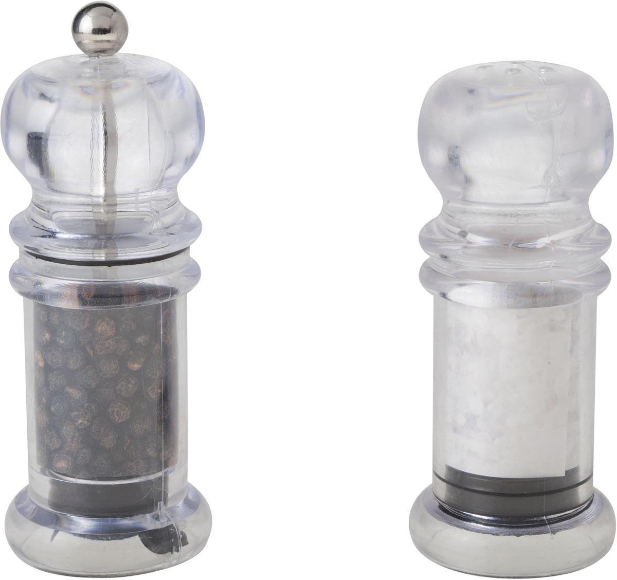 Cosy - Trendy peper- en zoutvat, transparant