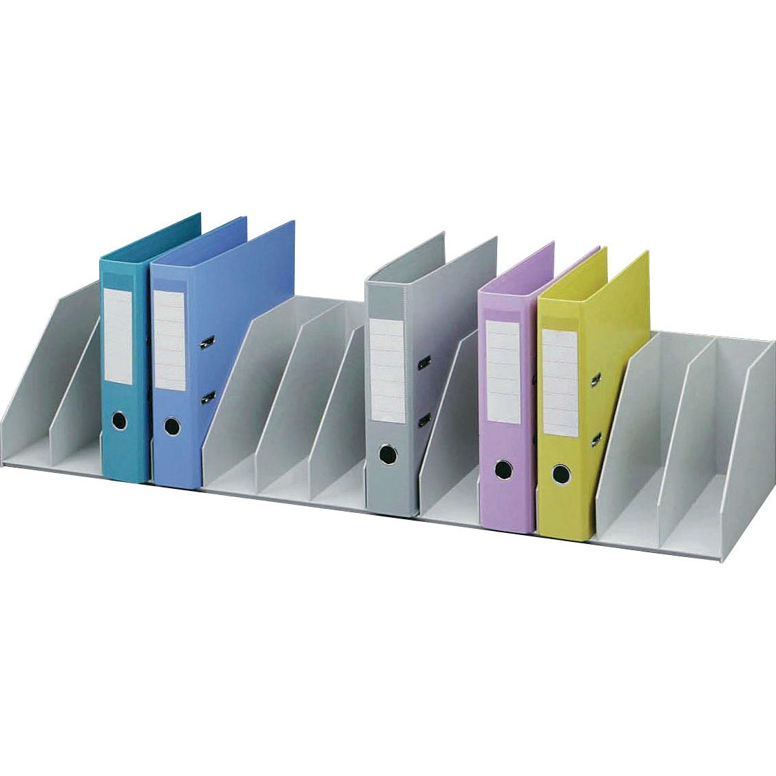 Paperflow - compartiment de tri avec séparateurs fixes, 13 compartiments, largeur 111,5 cm