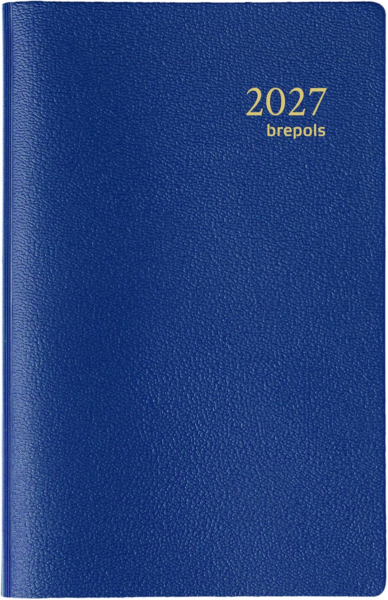 Brepols - agenda Delta Genova 6-talig, blauw, 2027