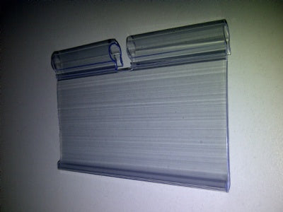 Klika - Scanhoes 39x80mm transp voor draadmand