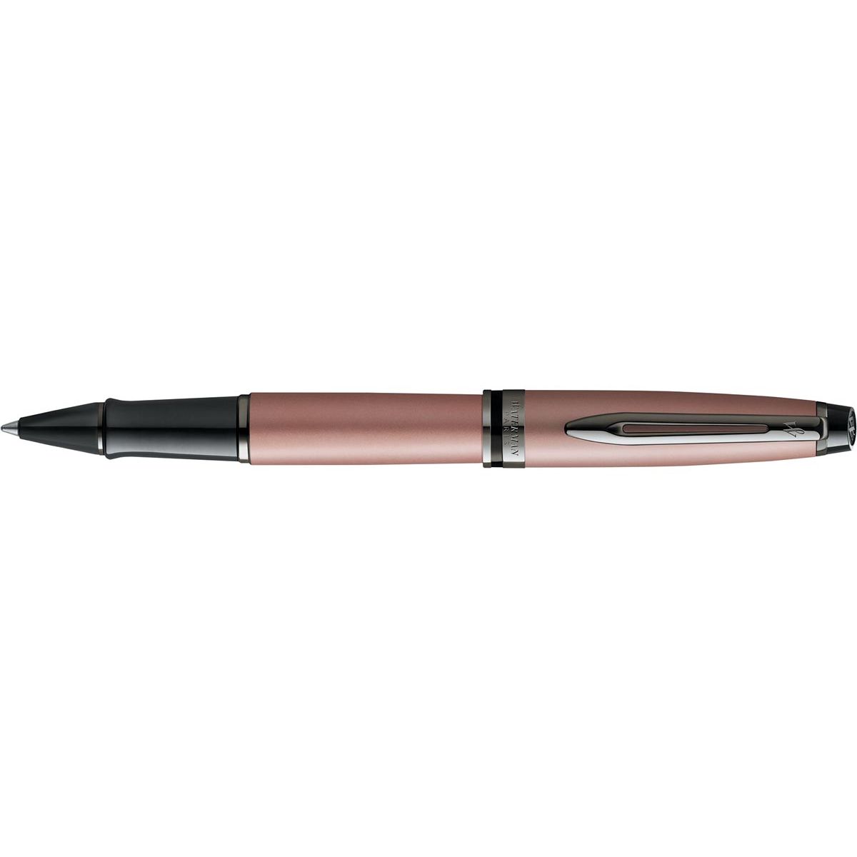 Waterman - Tintenroller Expert metallic roségold lackiert RT fein
